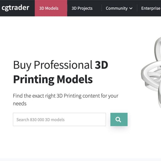 Каталог 3D моделей CGTrader